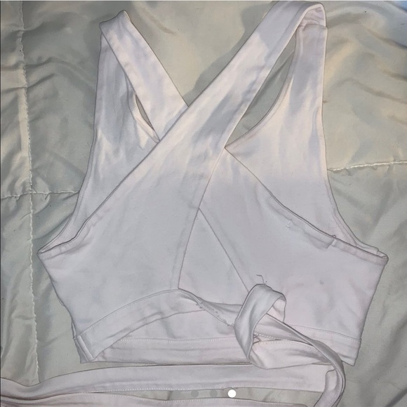 White Revolve Top - Picture 4 of 4